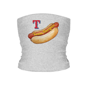 Texas Rangers Hot Dog Tube Top