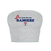 Texas Rangers Hot Girls Crop Tube Top