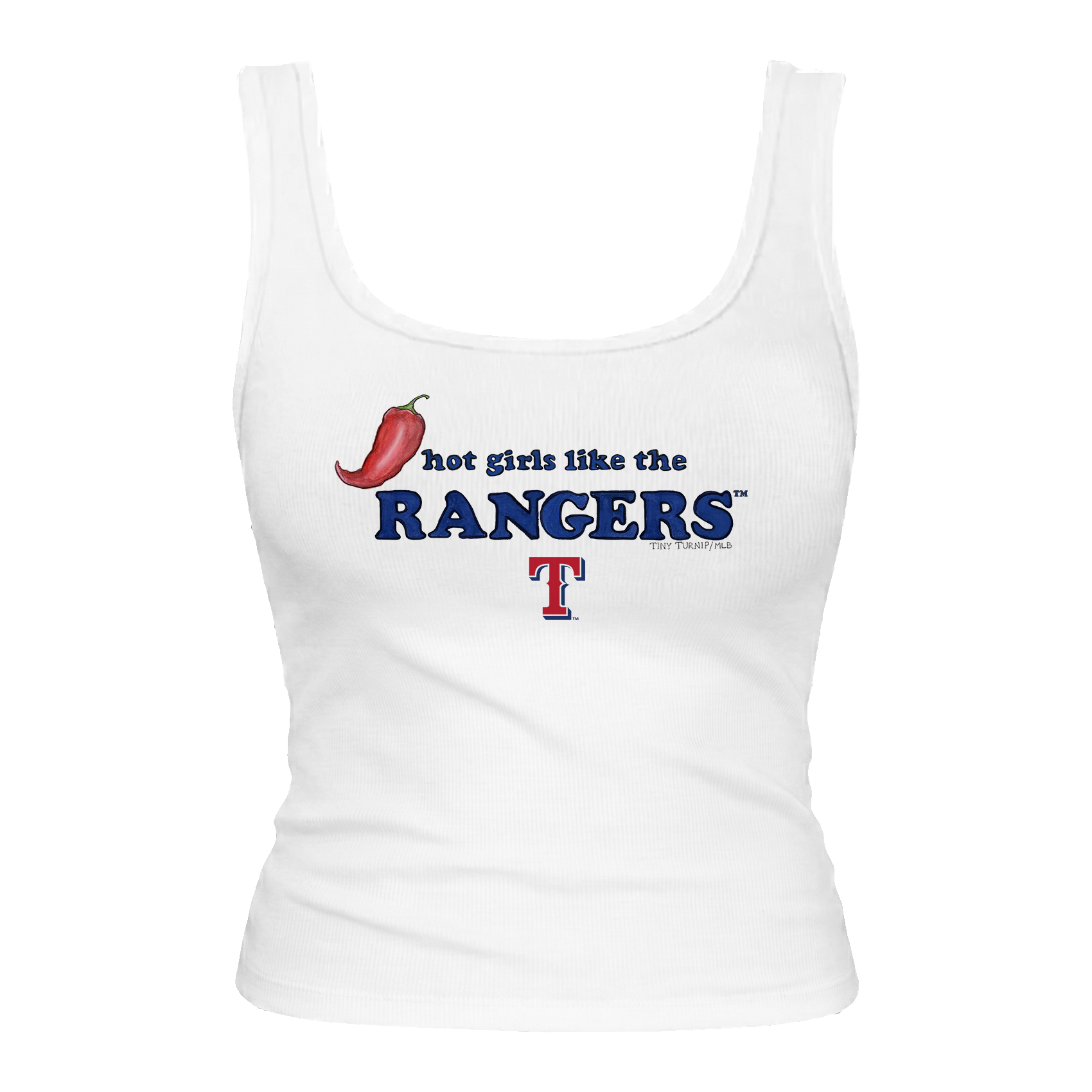 Texas Rangers Hot Girls Emmy Tank