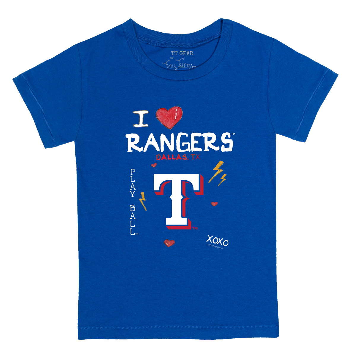 I Heart Rangers Kid's Tee Shirt - Tiny Turnip