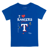 I Heart Rangers Kid's Tee Shirt - Tiny Turnip