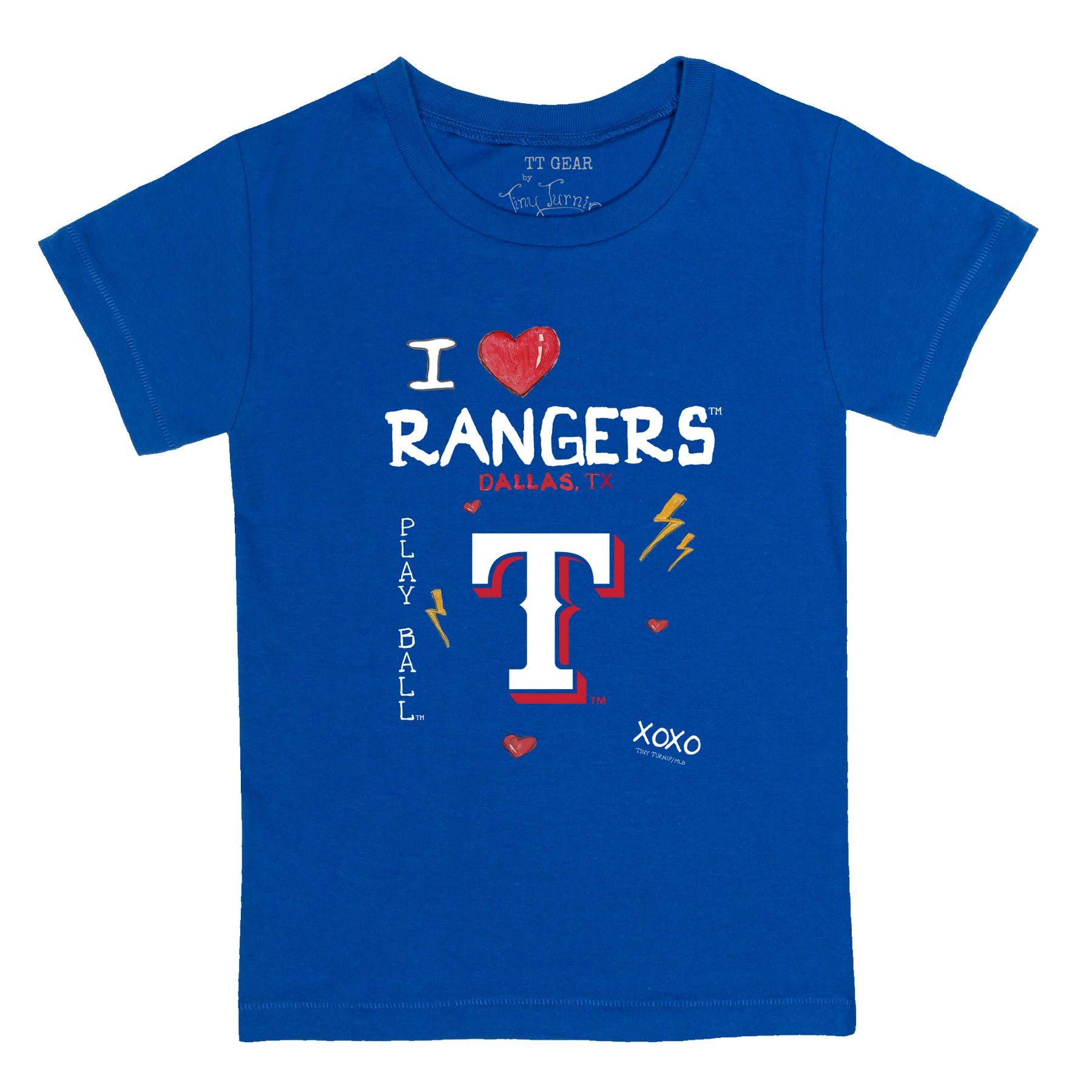 I Heart Rangers Kid's Tee Shirt - Tiny Turnip