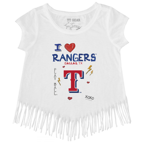 I Heart Rangers Fringe Tee - Tiny Turnip