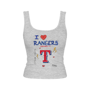 Texas Rangers I Heart Rangers Emmy Tank