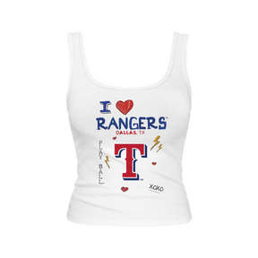 Texas Rangers I Heart Rangers Emmy Tank