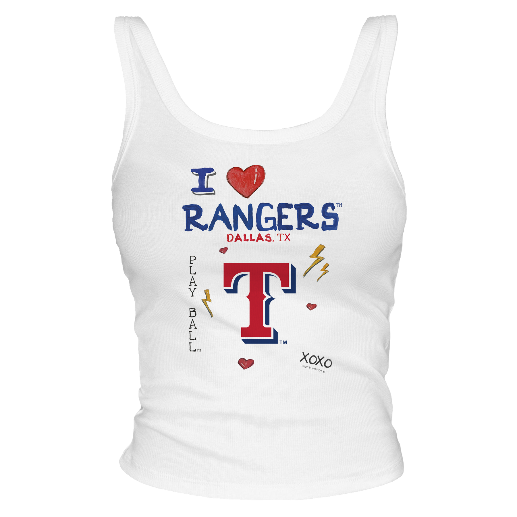 I Heart Rangers Tank - Tiny Turnip