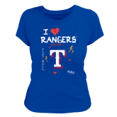 I Heart Rangers Women's Tee Shirt - Tiny Turnip