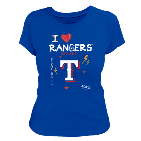 I Heart Rangers Women's Tee Shirt - Tiny Turnip