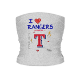 I Heart Rangers Tube Top - Tiny Turnip