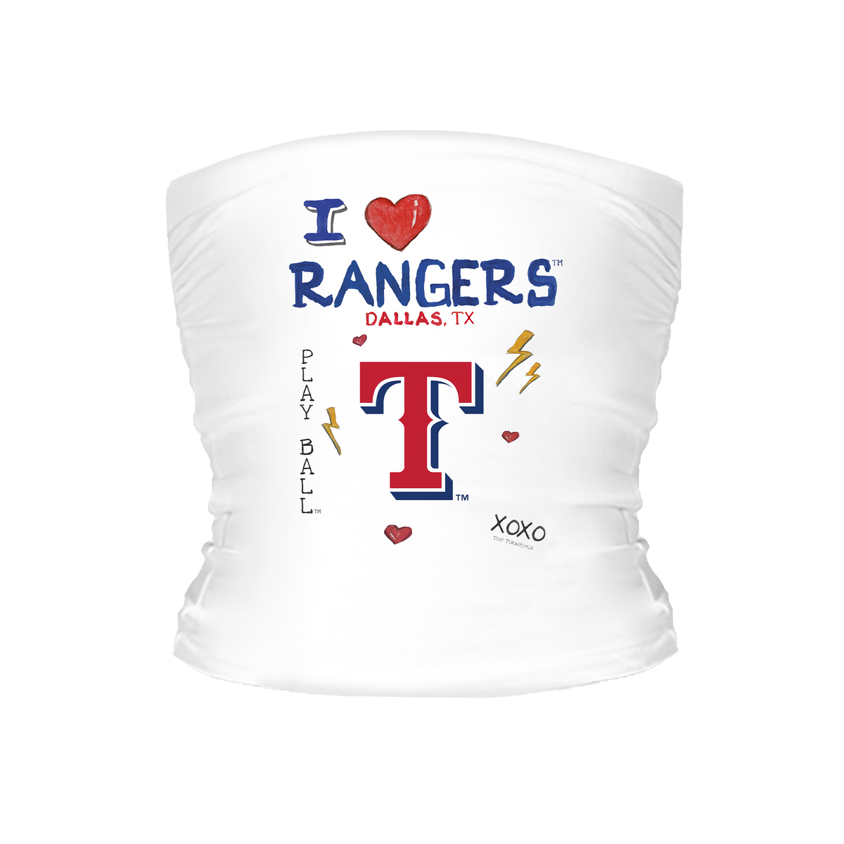 I Heart Rangers Tube Top - Tiny Turnip