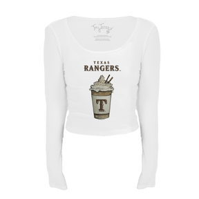 Texas Rangers Latte Women's Lucy Long Sleeve
