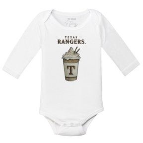 Texas Rangers Latte Long Sleeve Snapper