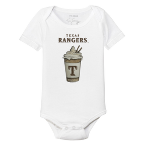 Texas Rangers Latte Short Sleeve Snapper