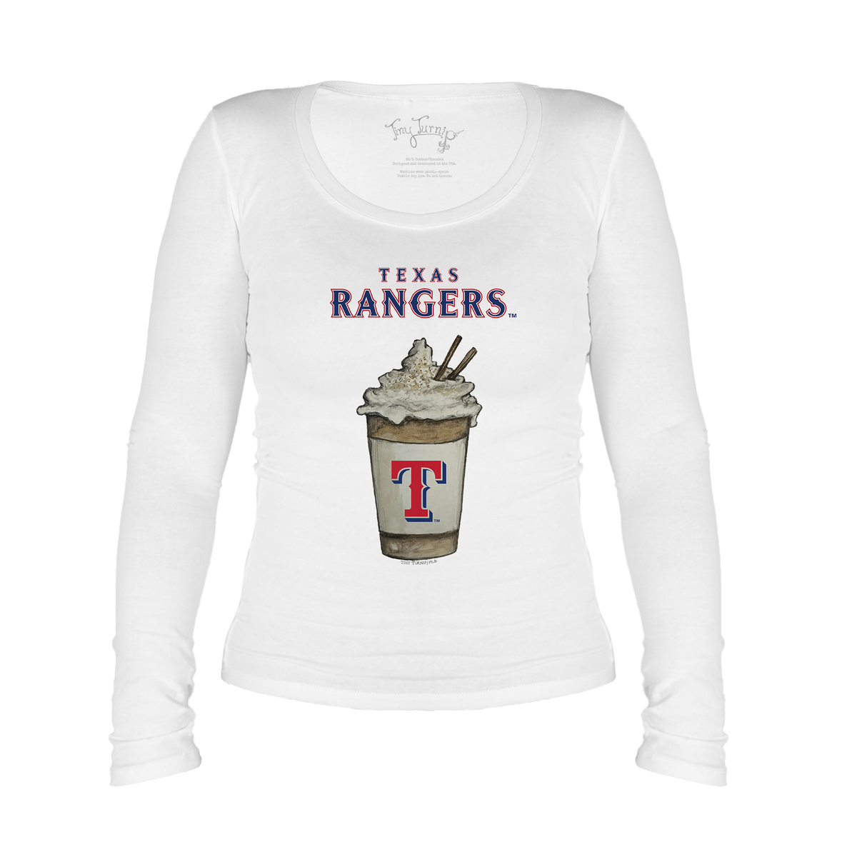 Texas Rangers Latte Legend Long Sleeve