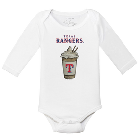 Texas Rangers Latte Long Sleeve Snapper