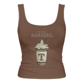 Texas Rangers Latte Emmy Tank