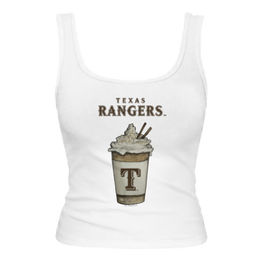Texas Rangers Latte Emmy Tank