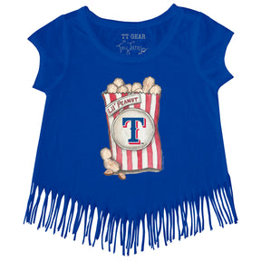 Texas Rangers Lil' Peanut Fringe Tee