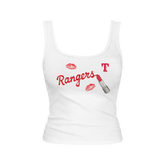 Texas Rangers Lipstick Emmy Tank