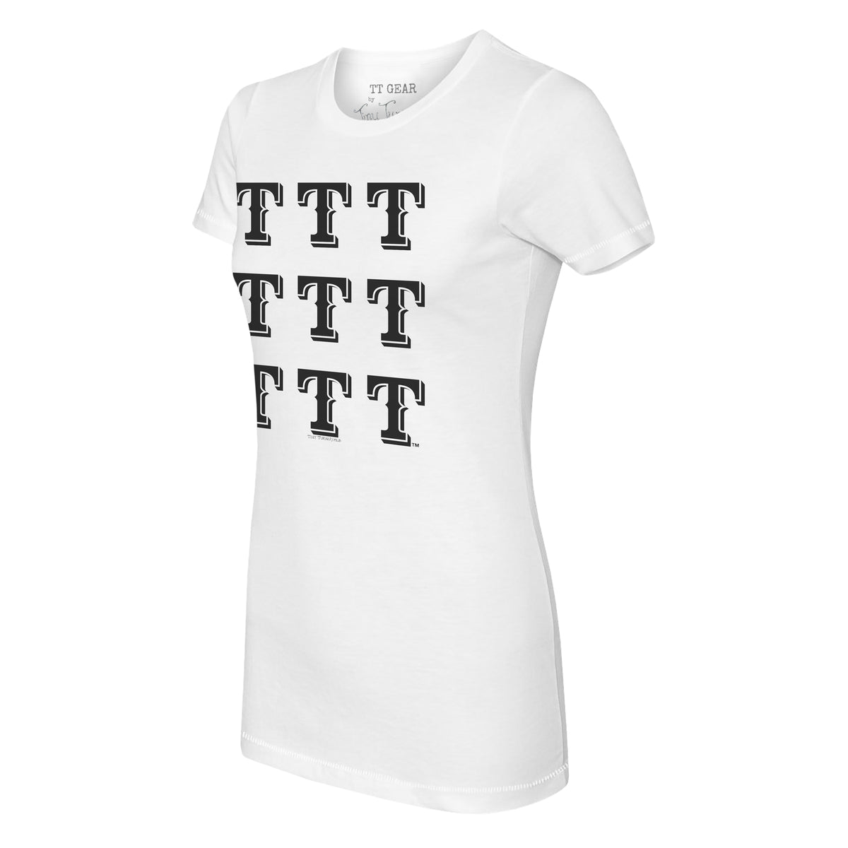 Texas Rangers Logo Grid Tee Shirt