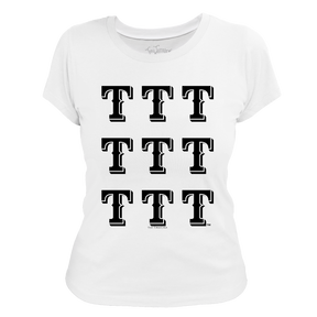 Texas Rangers Logo Grid Tee Shirt
