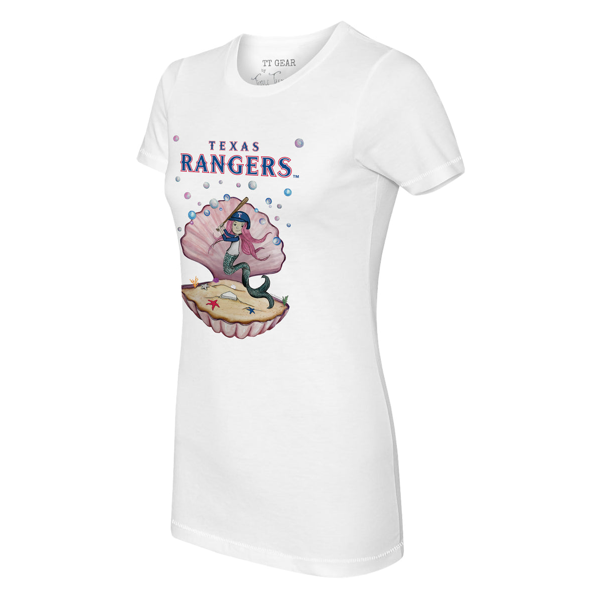Texas Rangers Mermaid Tee Shirt