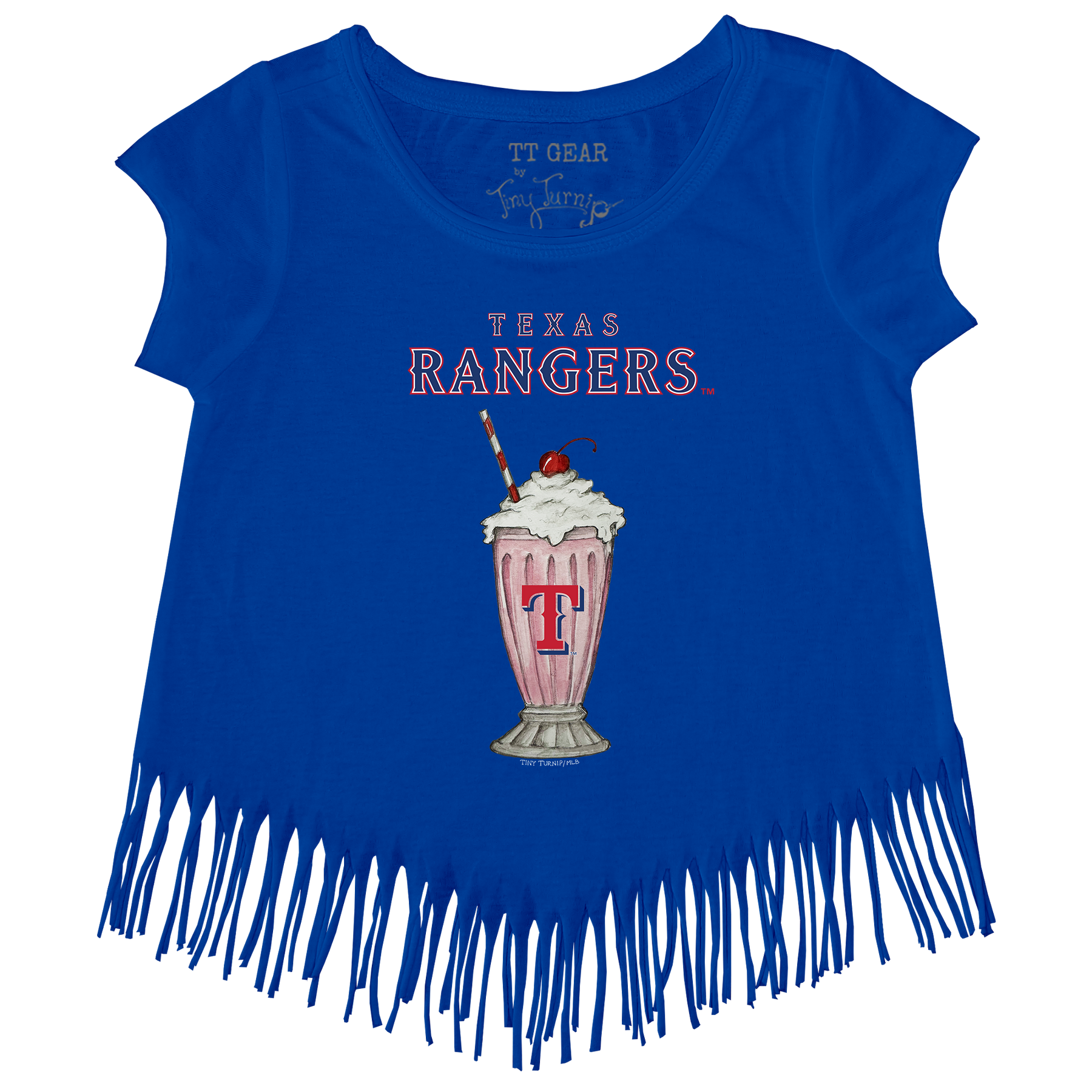 Texas Rangers Milkshake Fringe Tee