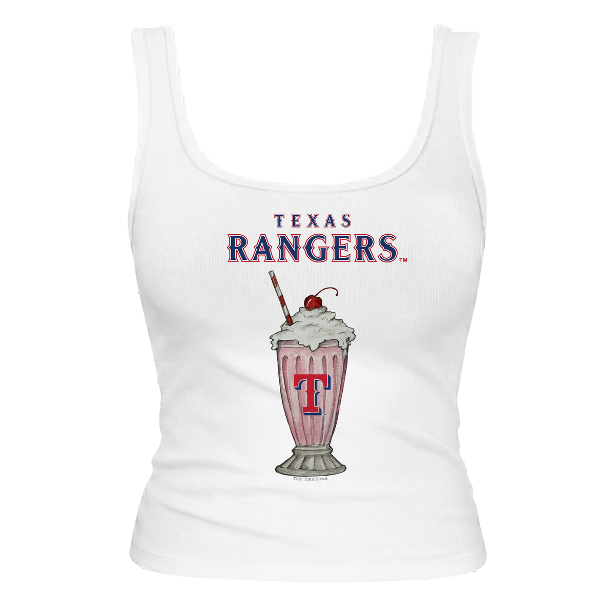 Texas Rangers Milkshake Emmy Tank