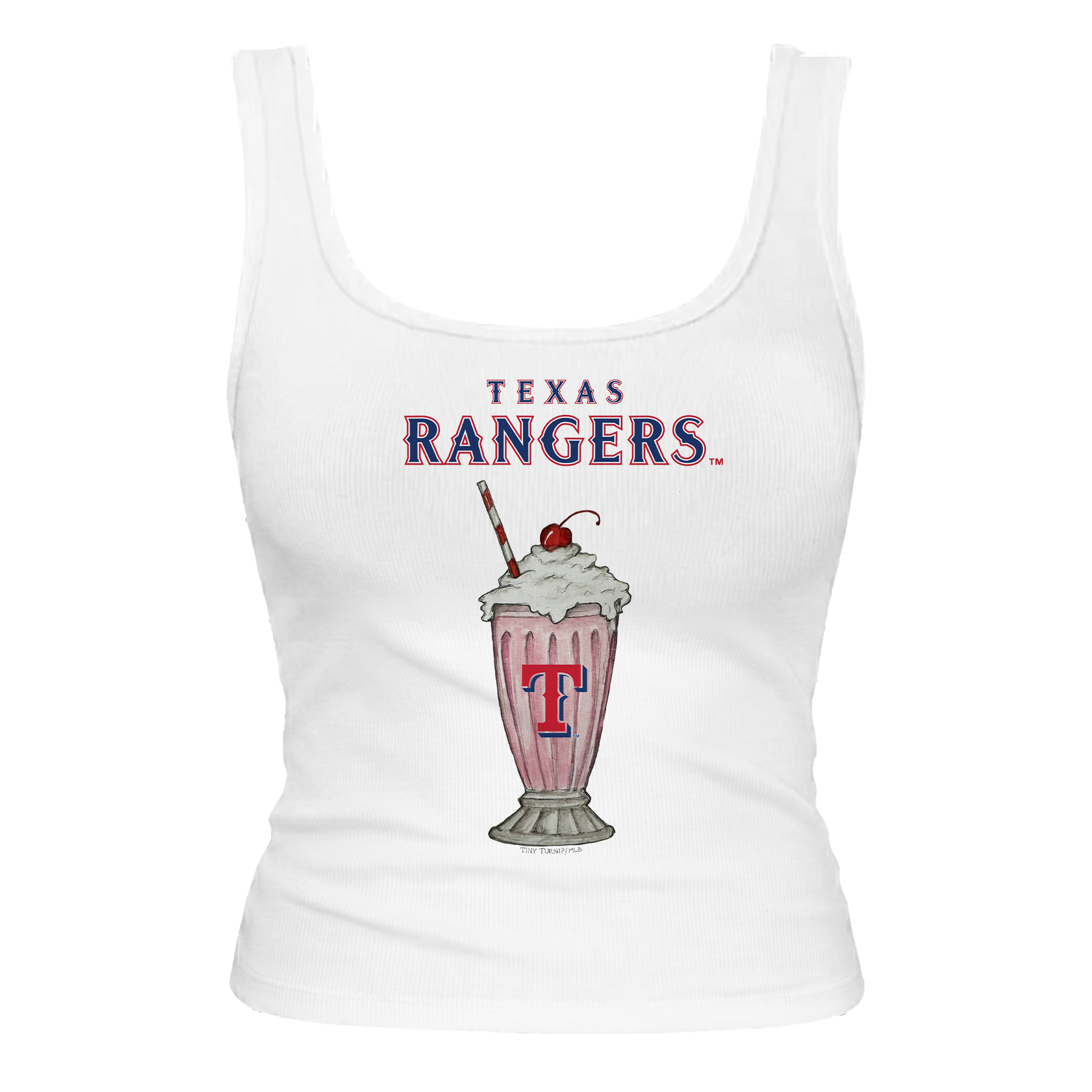Texas Rangers Milkshake Emmy Tank