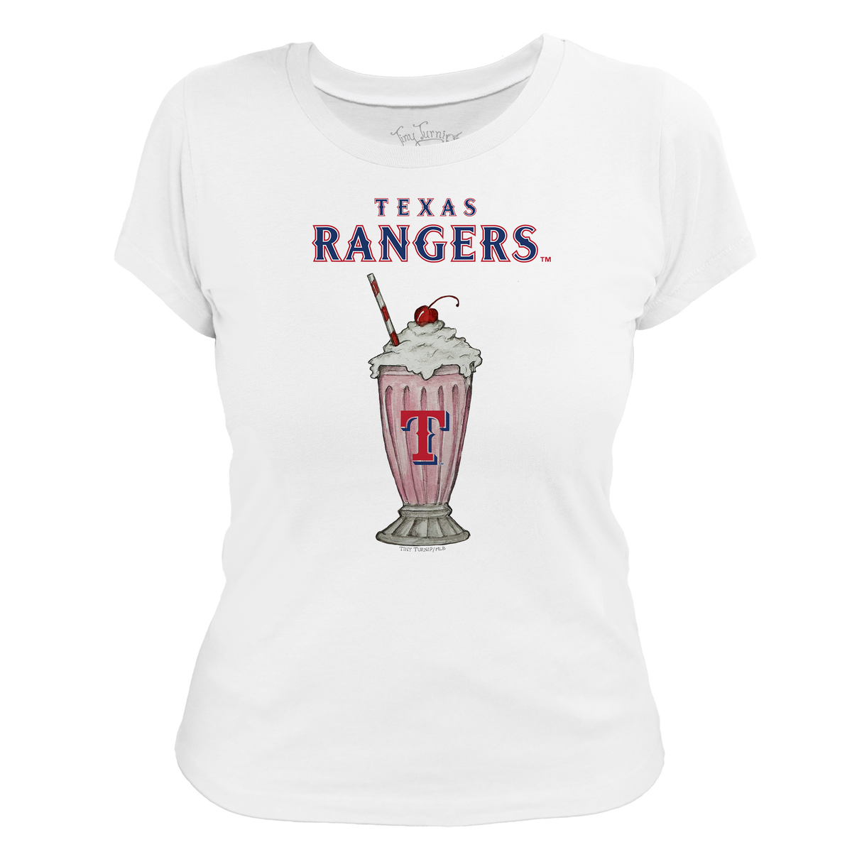 Texas Rangers Milkshake Women's Tee Shirt