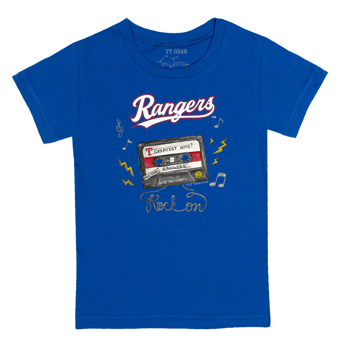 Texas Rangers Mixtape Kid's Tee Shirt