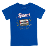 Texas Rangers Mixtape Kid's Tee Shirt