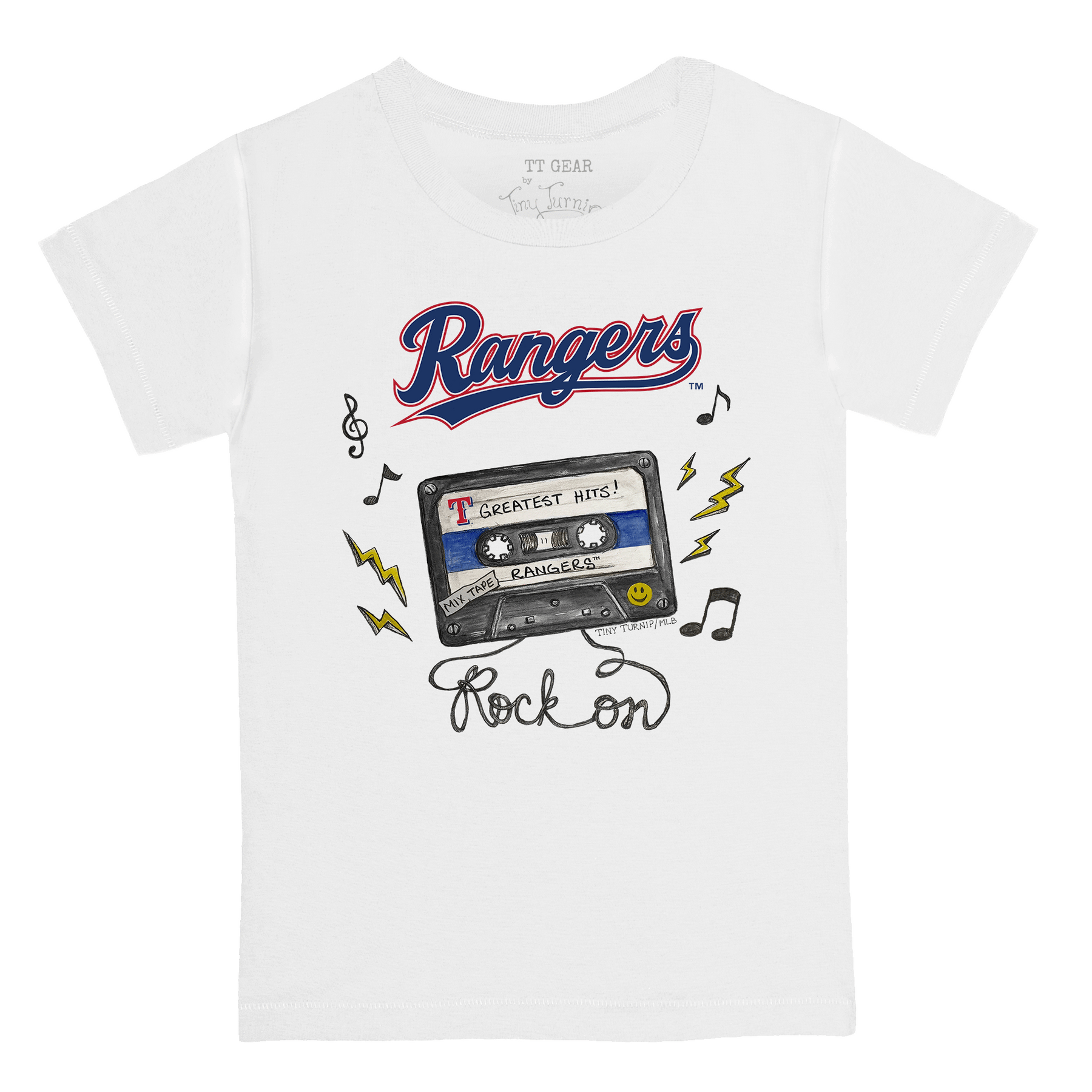 Texas Rangers Mixtape Kid's Tee Shirt