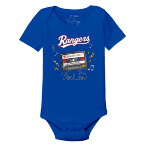 Texas Rangers Mixtape Short Sleeve Snapper