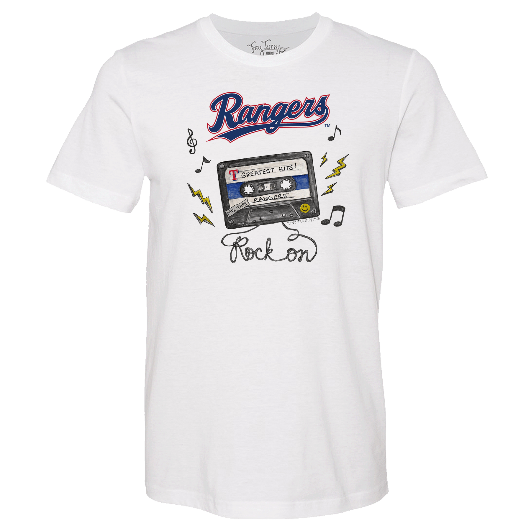 Texas Rangers Mixtape Unisex Tee Shirt