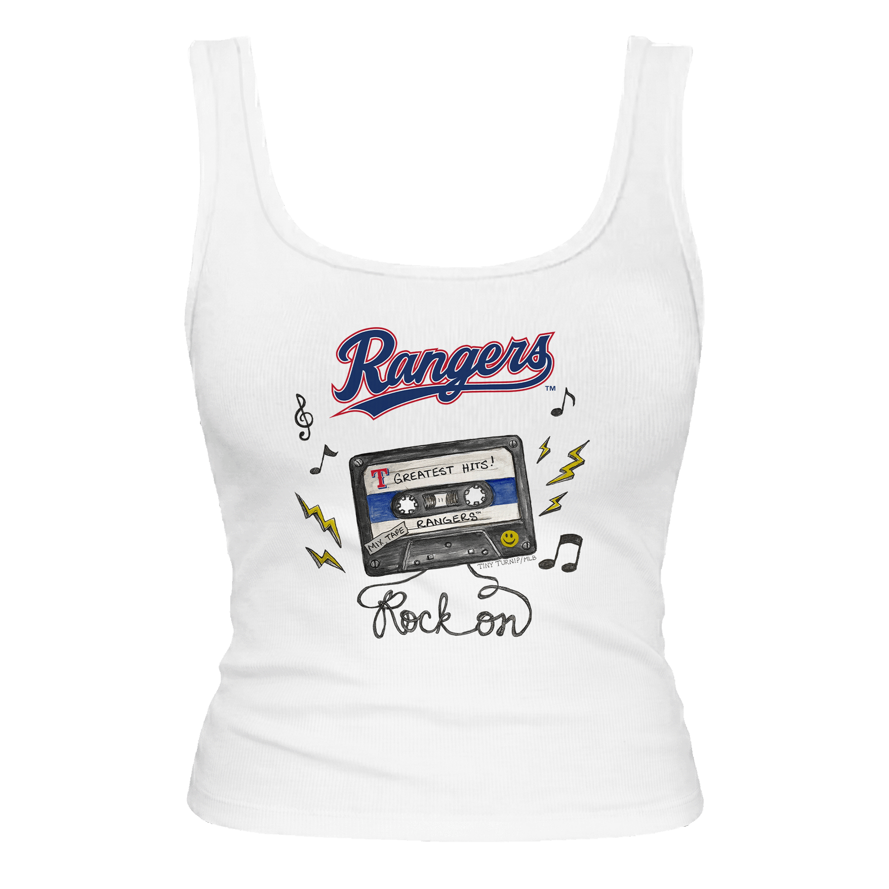Texas Rangers Mixtape Emmy Tank