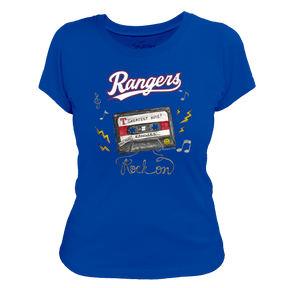 Texas Rangers Mixtape Women's Tee Shirt