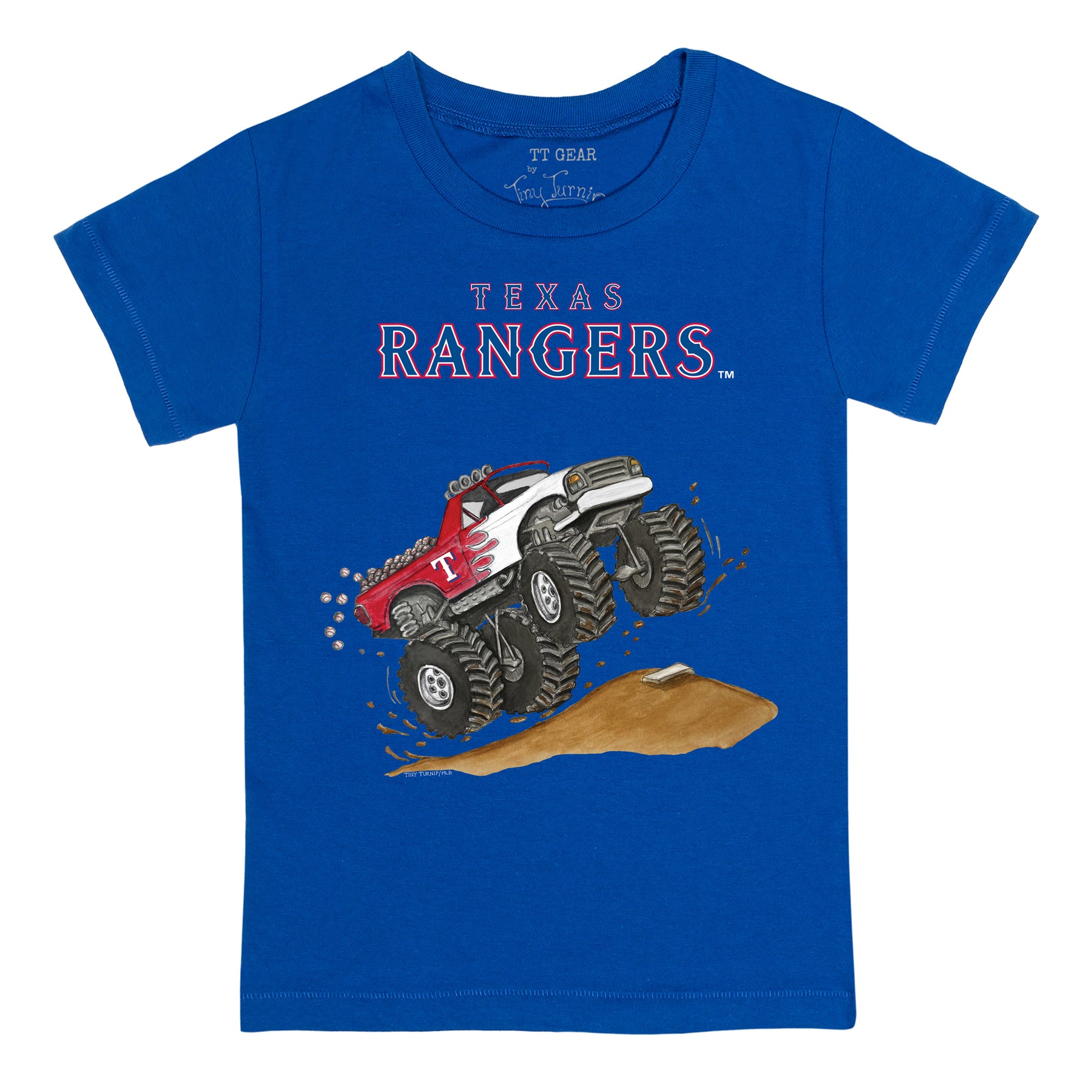 Texas Rangers Monster Truck Tee Shirt