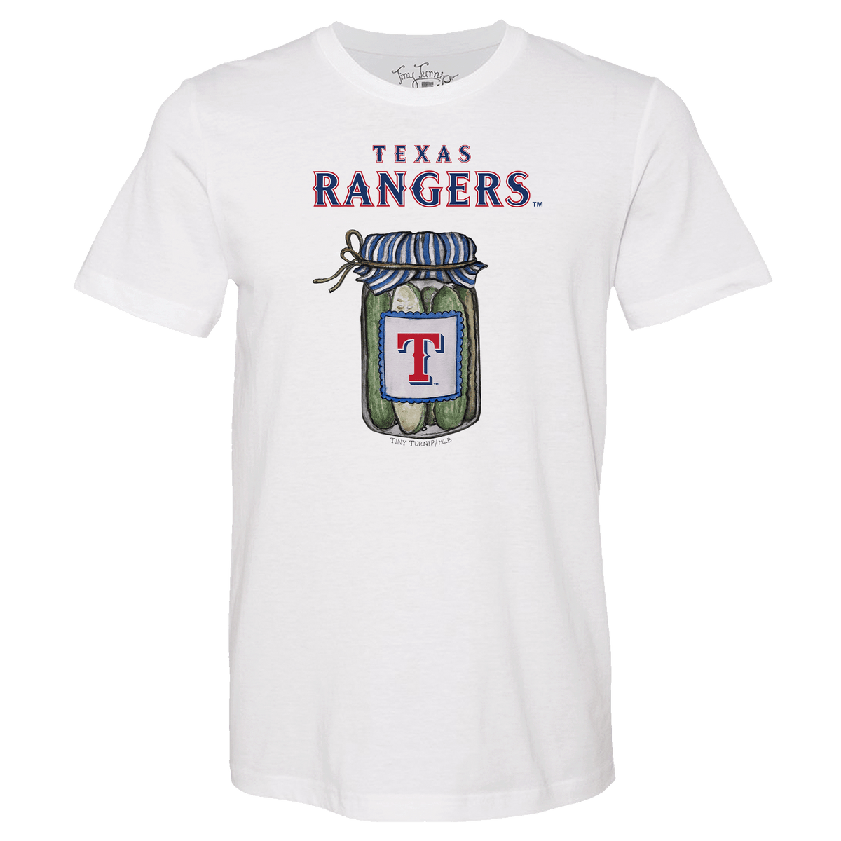 Texas Rangers Pickle Jar Unisex Tee Shirt