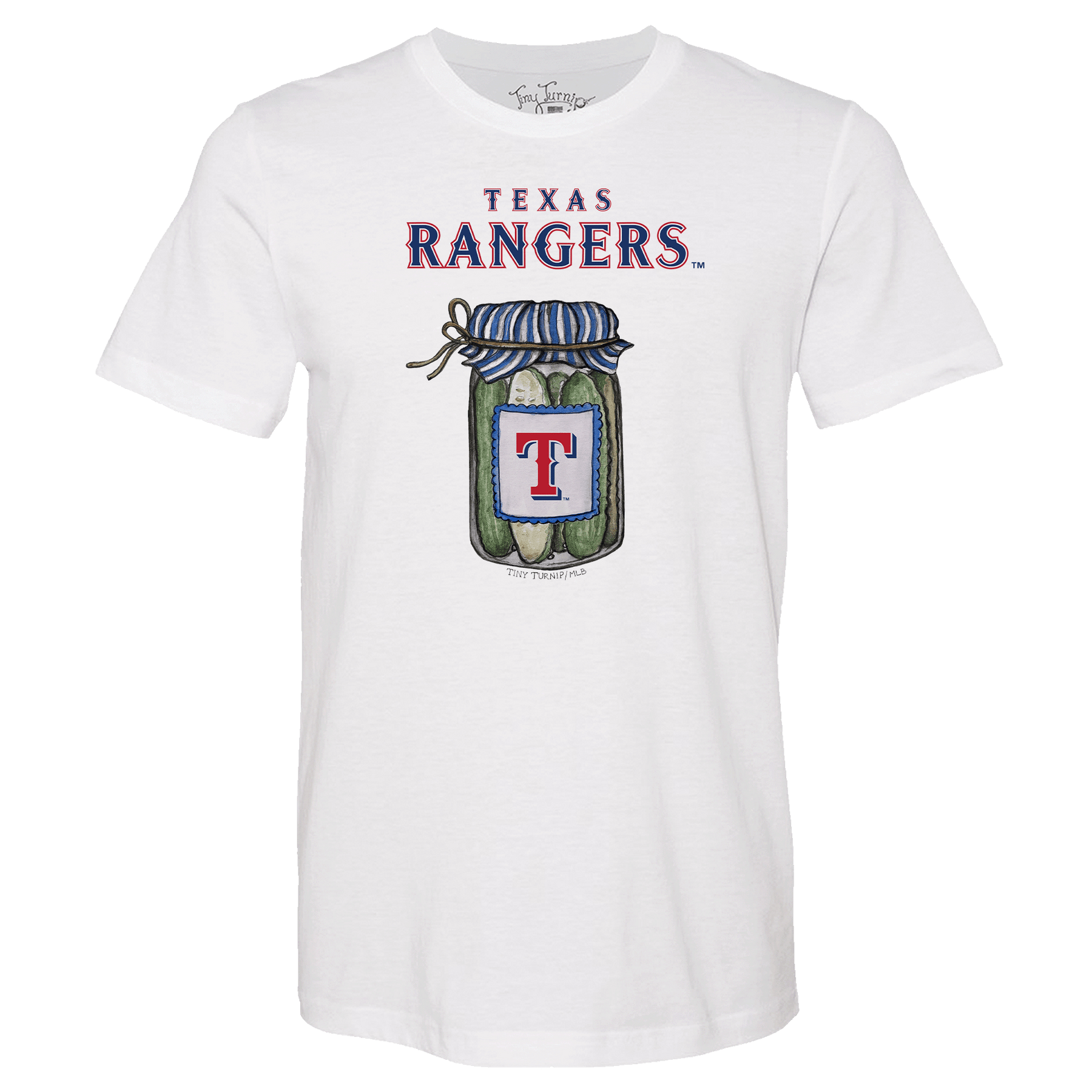 Texas Rangers Pickle Jar Unisex Tee Shirt