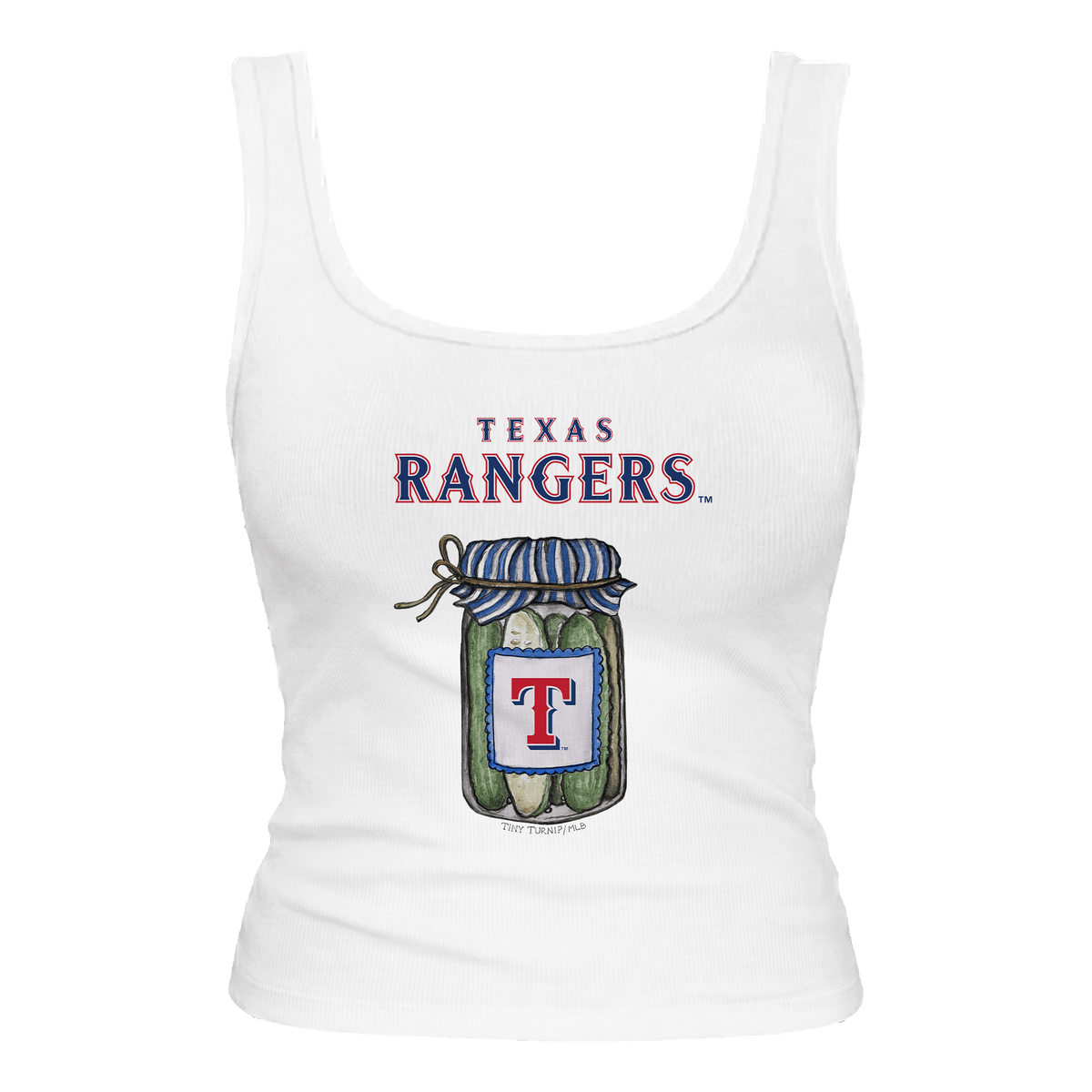 Texas Rangers Pickle Jar Emmy Tank
