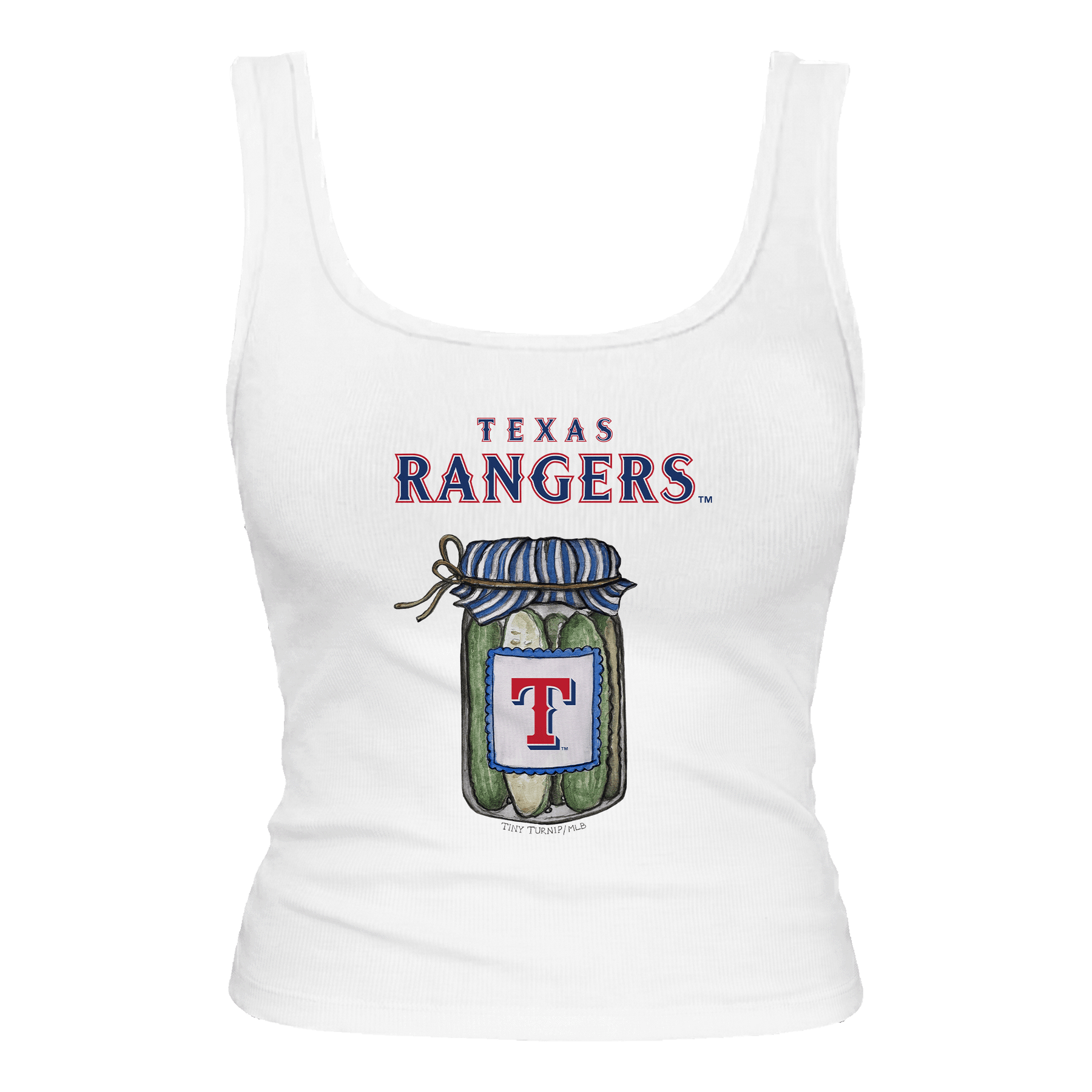 Texas Rangers Pickle Jar Emmy Tank