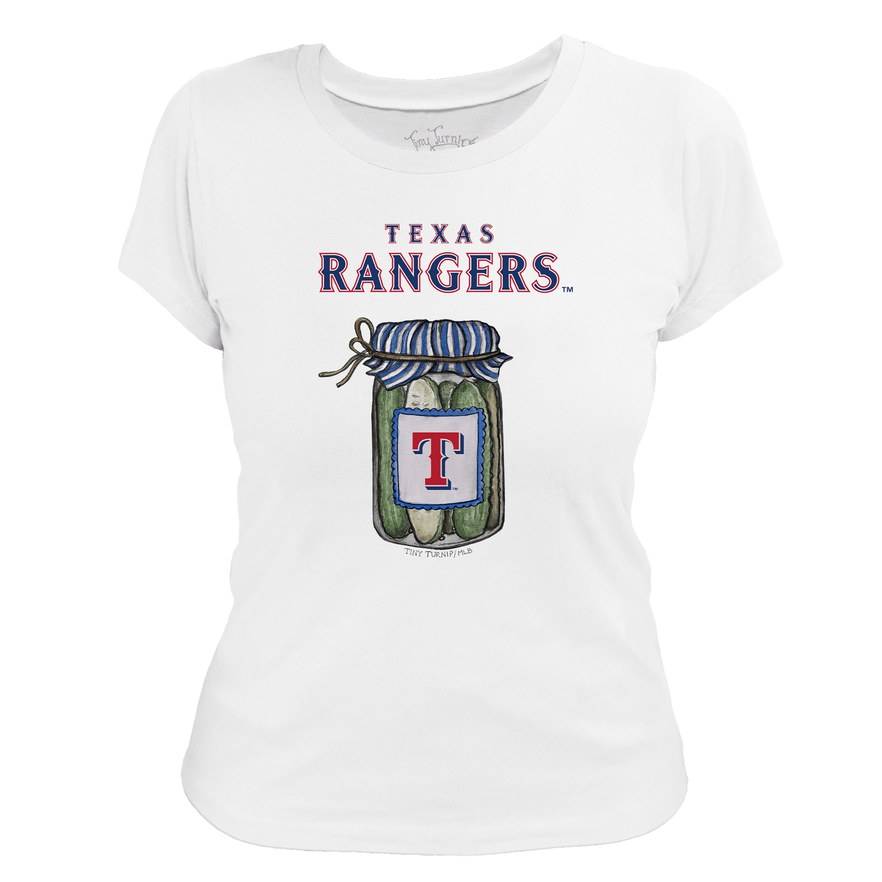 Texas Rangers Pickle Jar Women's Tee Shirt