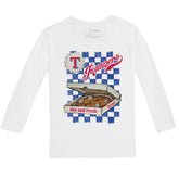 Texas Rangers Pizza Long-Sleeve Tee Shirt