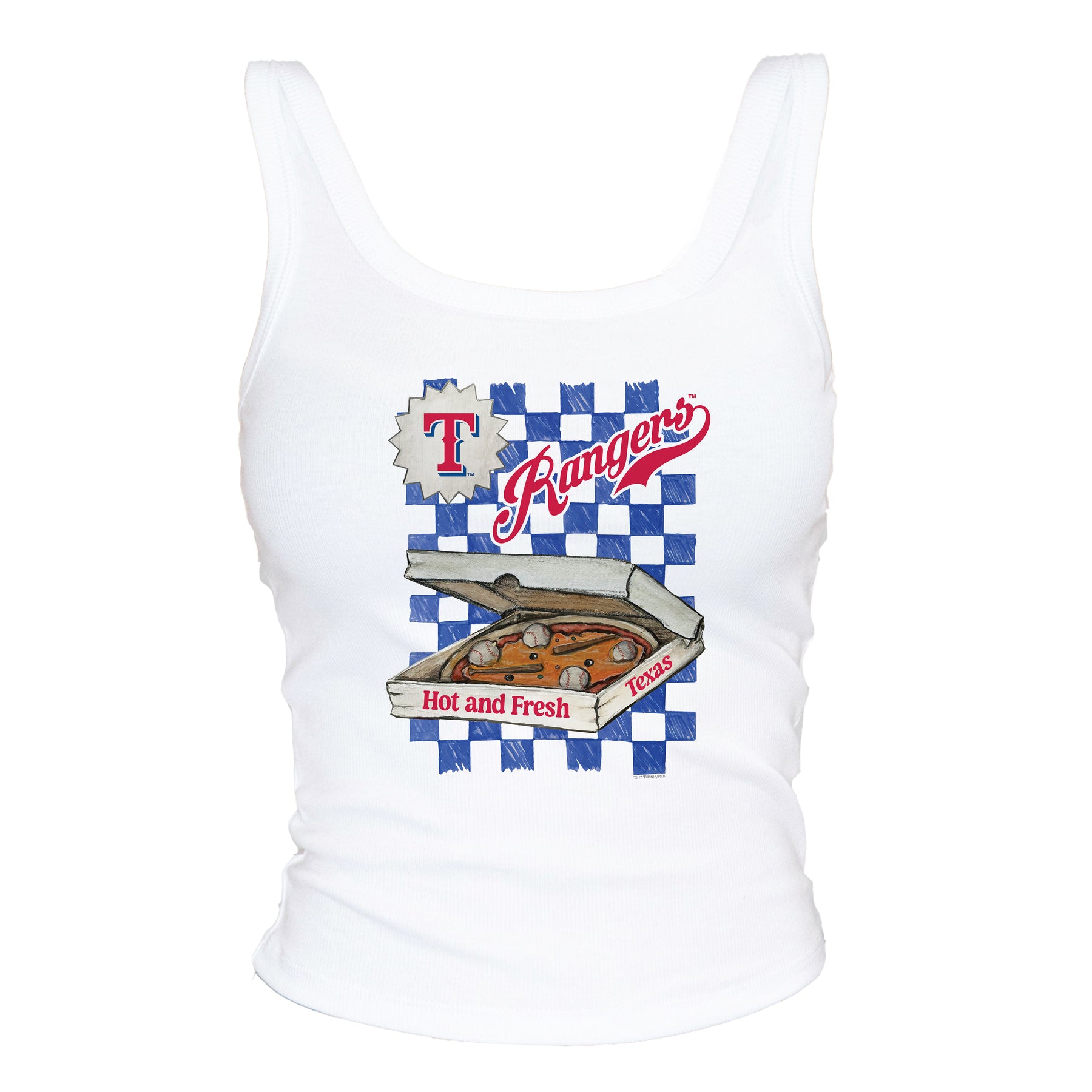 Texas Rangers Pizza Tank