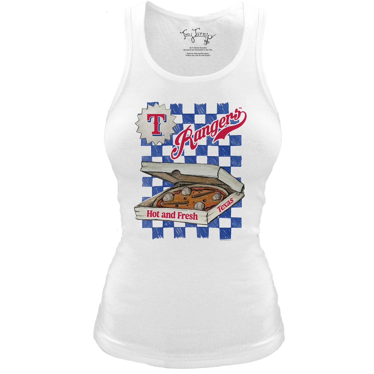 Texas Rangers Pizza Classic Tank
