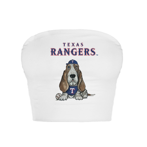 Texas Rangers Puddy Crop Tube Top