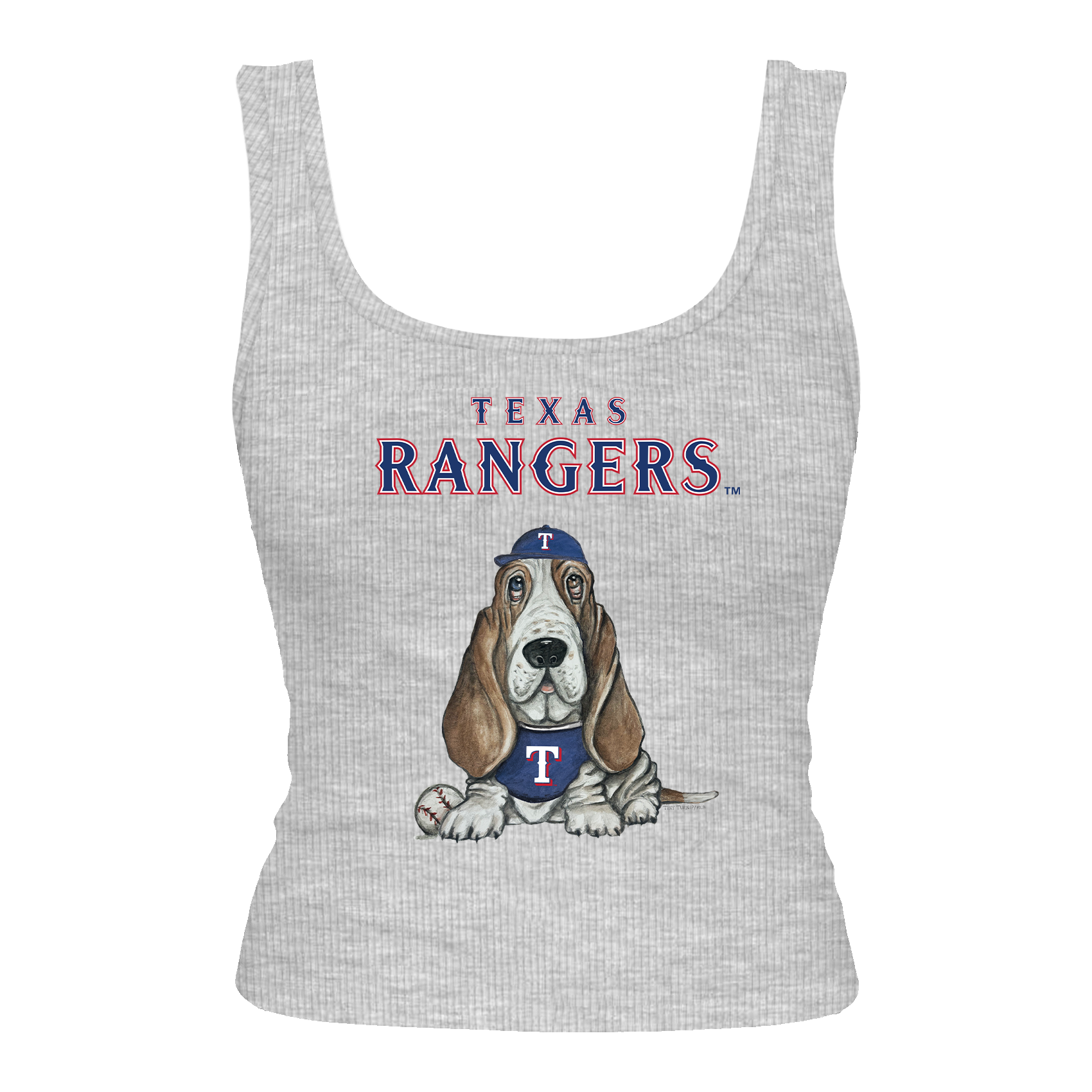 Texas Rangers Puddy Emmy Tank