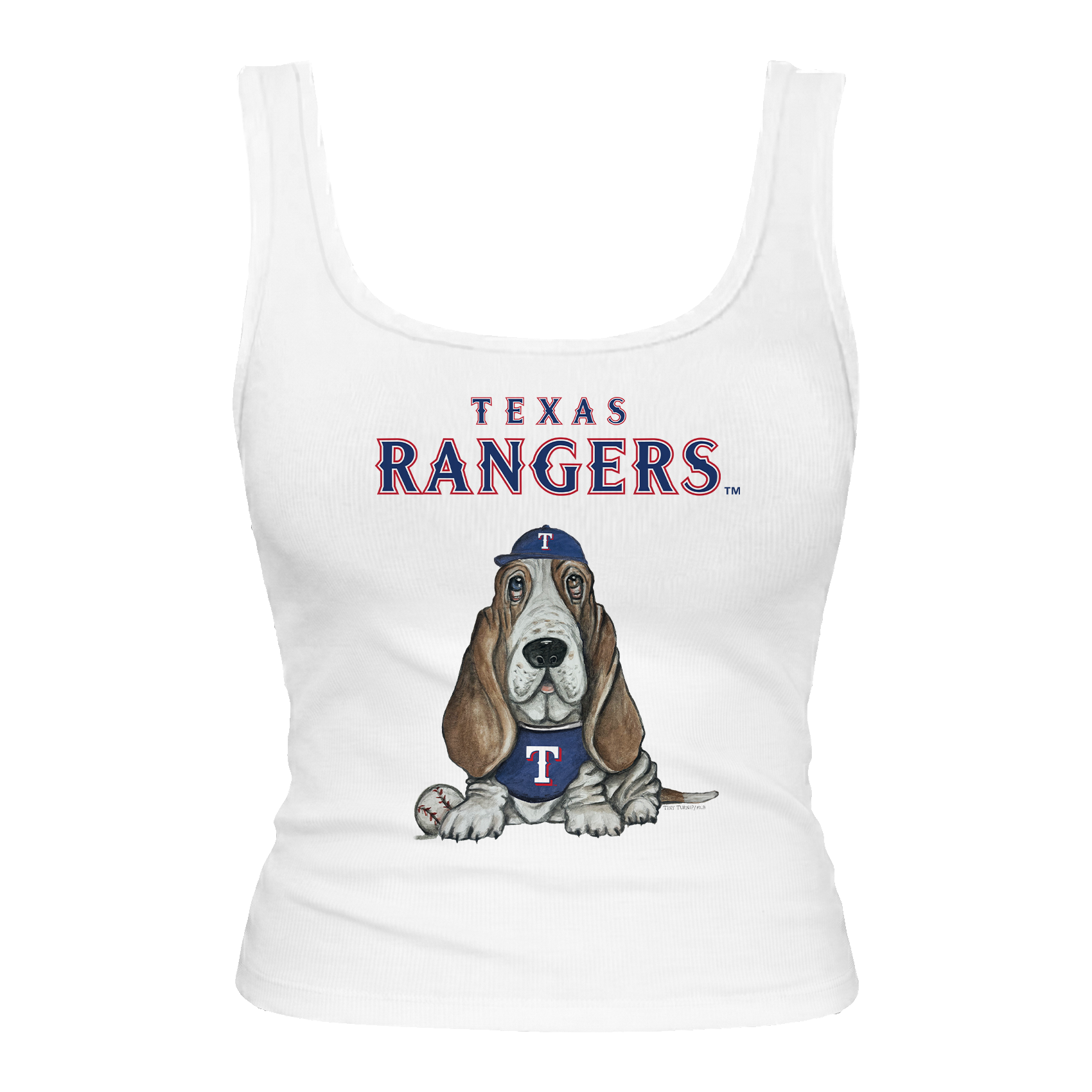 Texas Rangers Puddy Emmy Tank