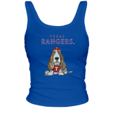 Texas Rangers Puddy Ribbed Tank - Tiny Turnip